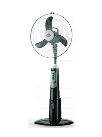 Andrakk 16 inch rechargeable standing fan